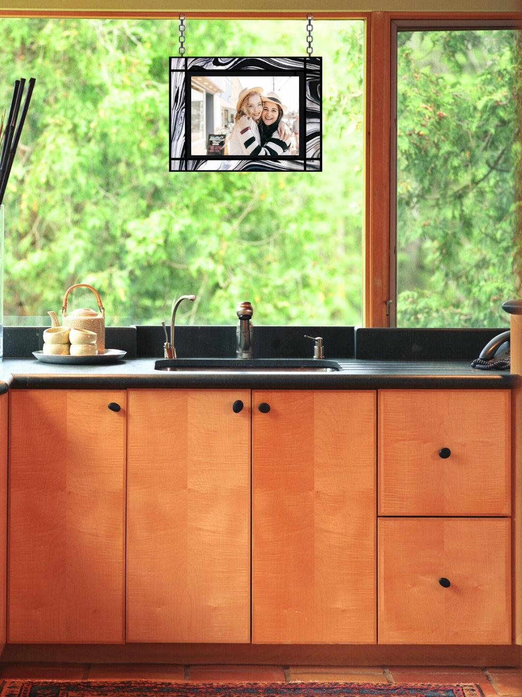 20x16" LANDSCAPE Stained Glass Photo Print
