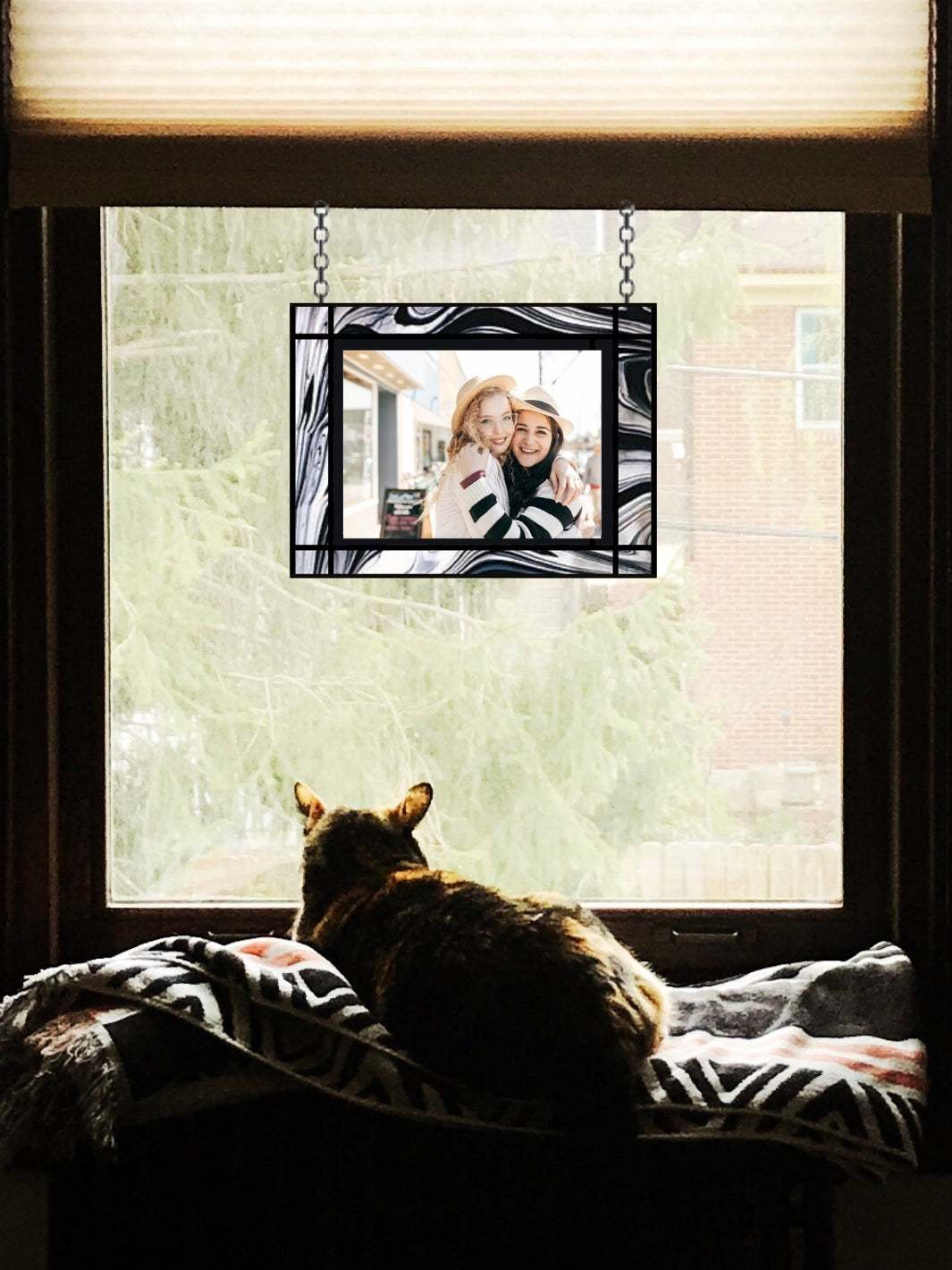 20x16" LANDSCAPE Stained Glass Photo Print