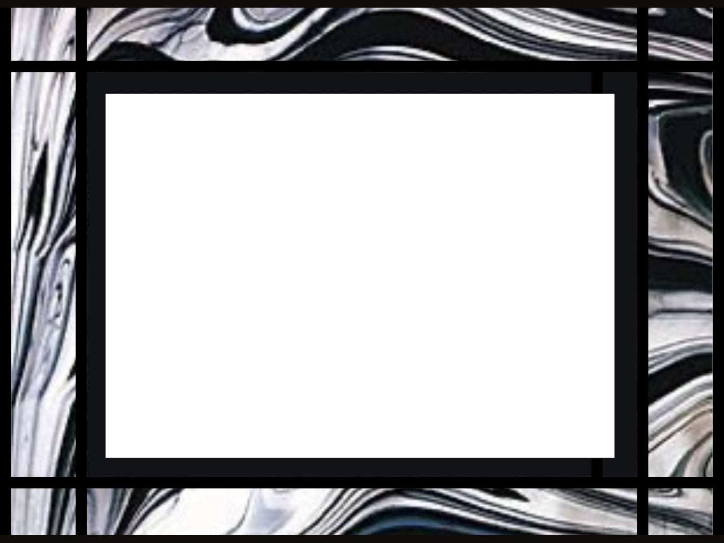 20x16" LANDSCAPE Stained Glass Photo Print
