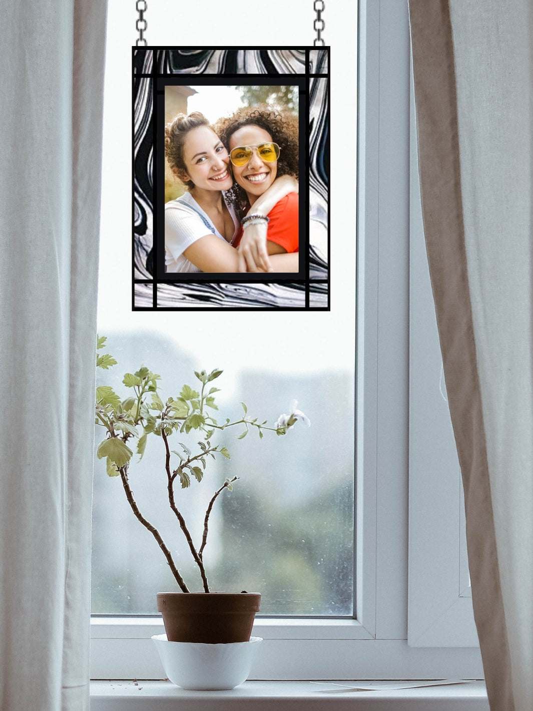 16x20” PORTRAIT Stained Glass Photo Print