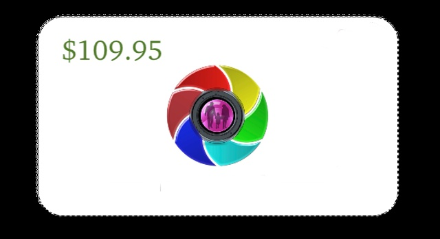 Stained Glass Photo Gift Card